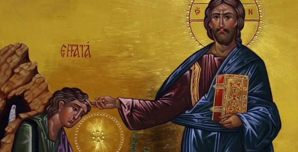 Jésus guérit un sourd-muet
